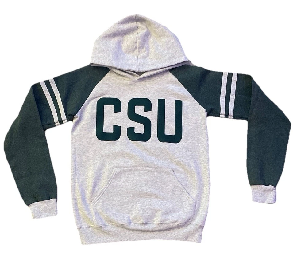CSU SUDADERA CON CAPUCHA MUJER TALLA PEQUEÑA COLORADO STATE UNIVERSITY RAMS Foto 1 de 4
