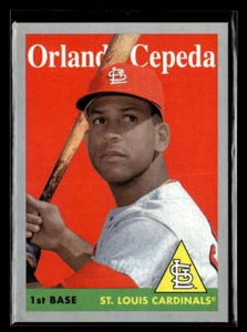 2019 Topps Archives Orlando Cepeda Silver /99 #45 St. Louis Cardinals FX7256 - Picture 1 of 2