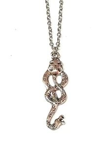 Harry Potter Collana Mangiamorte Morsmordre Hogwarts Nichel Free Marchio Nero - Foto 1 di 2
