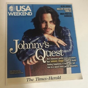 July 2007 USA Weekend Magazine Johnny Depp - Picture 1 of 2