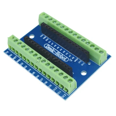 2PCS Nano V3.0 AVR ATMEGA328P-AU Module Terminal Adapter Board For Arduino - Image 1 of 4