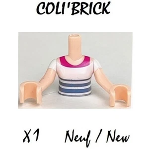 Lego FTGpb121c01 - 1x Torso Mini Doll Girl - Emily Jones - Neuf - Imagen 1 de 1