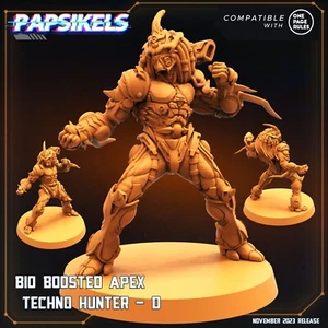 Bio Boosted Techno Apex Hunter D Papsikels Miniature Predator, Guyver - Imagen 1 de 1