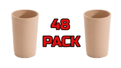 Paquete de 48 vasos flexibles de silicona Cook's de 9,5 oz no rompibles aptos para lavavajillas Foto 1 de 2