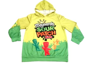 Maynards Sour Patch Kids Hoodie Youth 9-10 All Over Print Graphic L/Sleeve NWOT - Picture 1 of 9