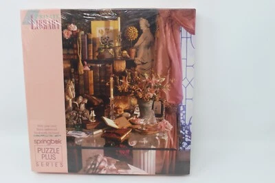 500 Piece 1990 Springbok Plus Puzzle - Private Library -Sealed - Image 1 of 2