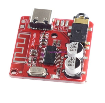 3.7-5V Type-C Bluetooth 5.1 mini Audio MP3 Decoder Lossless Amplifier Module - Photo 1/4