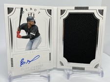 2019 National Treasures Materials Booklet ELOY JIMENEZ Auto/relic RC 11/49 (B170