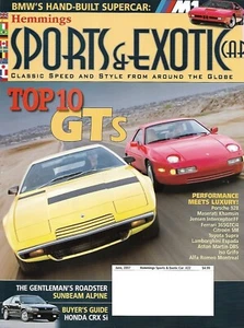 HEMMINGS SPORT & EXOTIC CAR 2007 JUNI - GT'S, SUNBEAM ALPINE, HONDA CRX Si - Bild 1 von 1