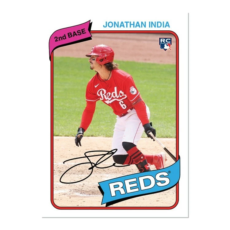 2021 Throw Back Thursdays Set 17 #49 Jonathan India -  Free Shipping Always! - Image 1 of 2