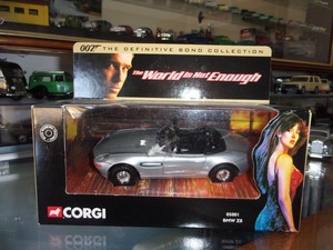 Corgi James Bond 007 The World Is Not Enough BMW Z8 - Definitive Bond Collection