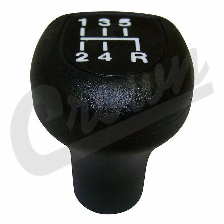 Crown Gear Shift Knob M10 x 1.5 for Jeep Comanche / Cherokee / TJ / Wrangler YJ - Image 1 of 1