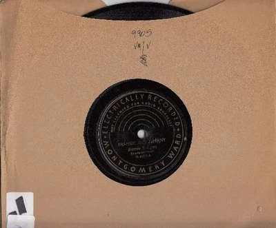 Jimmie Rodgers / Leonard Stokes – Frankie & Johnny / Chew Of Tobacco 10" 78 - Image 1 of 4