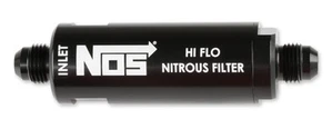 15556NOS NOS In-Line Hi-Flow Nitrous Filter, 6AN - Black - Picture 1 of 8