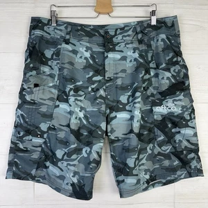 AFTCO Tactical Fishing Shorts Cargo Camo Men’s Size 38 Camping Outdoor - Picture 1 of 11