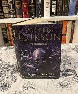 The Forge of Darkness - Steven Erikson (Hardcover) First Edition/Print, Malazan - Picture 1 of 18
