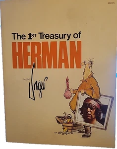 The 1st, 2nd, and 3rd Treasury of Herman & Herman Sundays 1st Ed. Jim Unger - Imagen 1 de 18