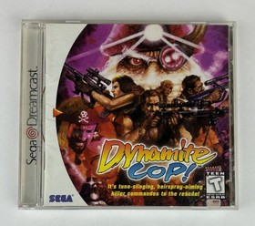 Dynamite Cop Sega Dreamcast 1999 Complete Tested Working CIB