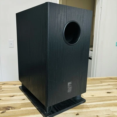 Onkyo SKW-530 Powered Subwoofer Componente Estéreo Altavoz de Piso Bajo Foto 1 de 4