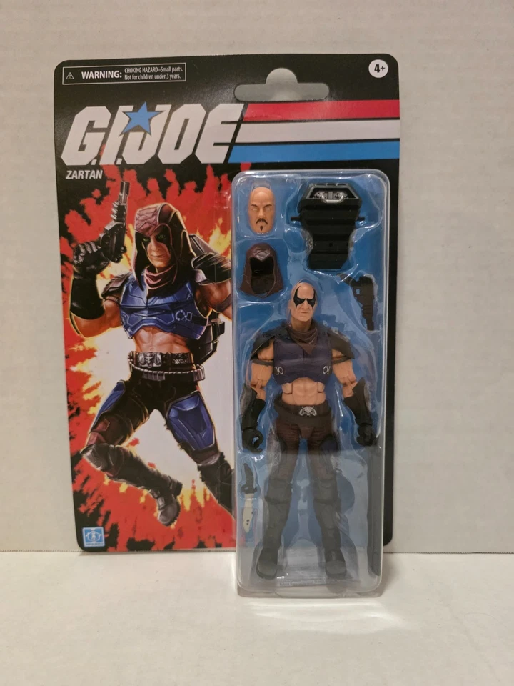Hasbro Gi Joe Classified 6" Figure Retro Walmart Cobra Zartan