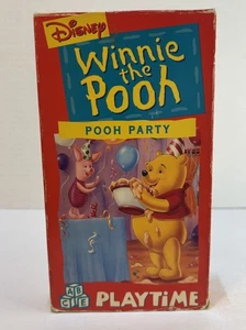 Winnie the Pooh - Pooh Party Playtime Collection (VHS, 1994) - Imagen 1 de 12