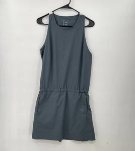 Vestido Arcteryx Para Mujer Contenta Pequeño Elástico Cintura Bolsillos Viaje Corto Pizarra - Imagen 1 de 10