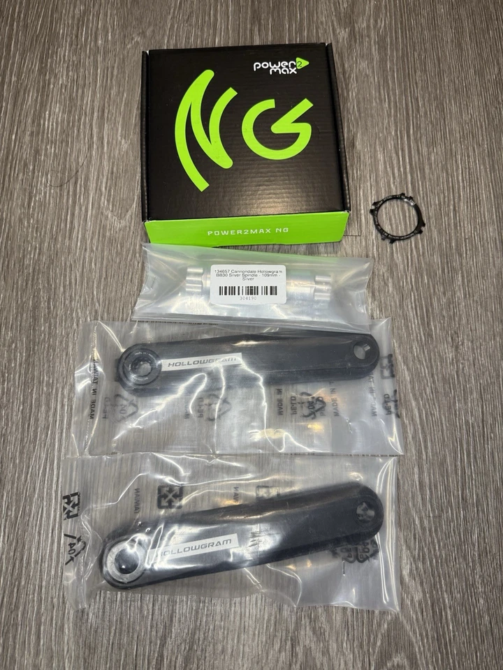 Cannondale HollowGram Si Crankset 165mm w/ Power2Max Powermeter - Image 1 of 4