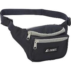 Everest 044KD-NY-GRY Signature Waist Pack - Standard - Navy-Grey - Picture 1 of 1