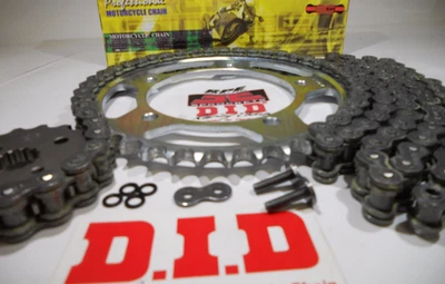 Kit de cadena y piñones Suzuki GSXR600 DID VX3 2004-2005 plata 525 X-Ring OEM Foto 1 de 4