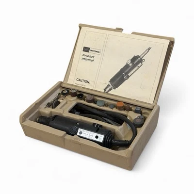 Vintage Craftsman Variable Speed Hobby Tool Kit  - Image 1 of 4