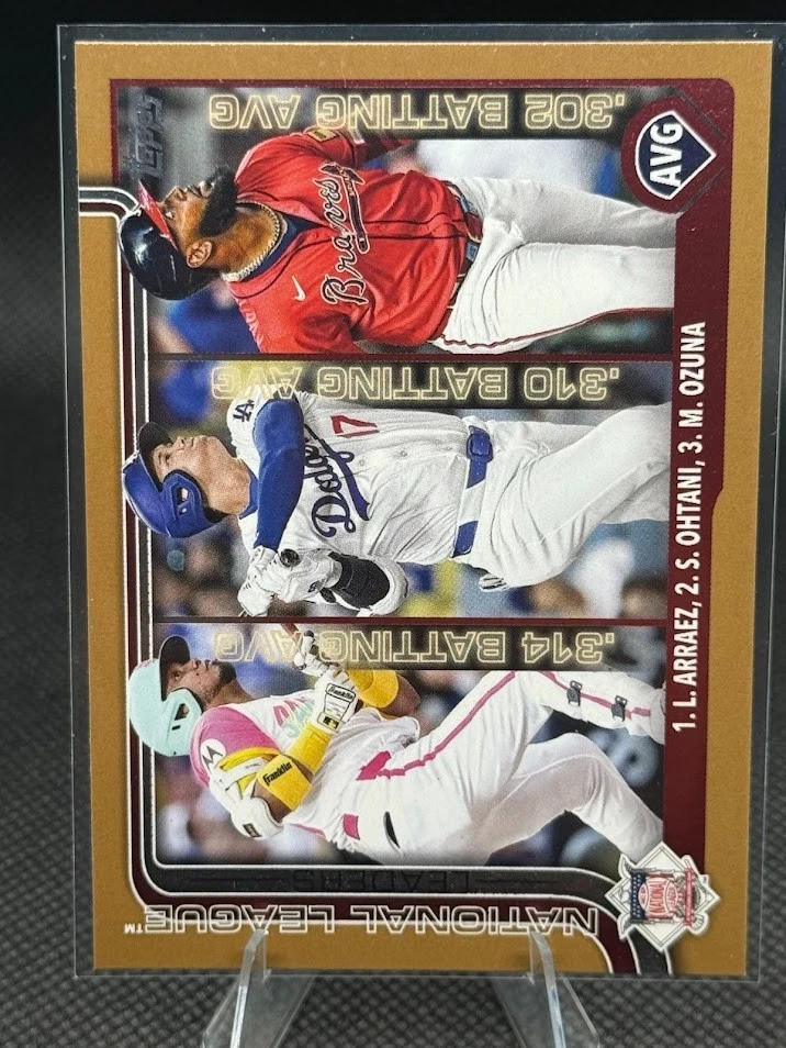 2025 Topps Series 1 Baseball Gold /2025 *YOU PICK* Complete Your Set - Image 1 of 1