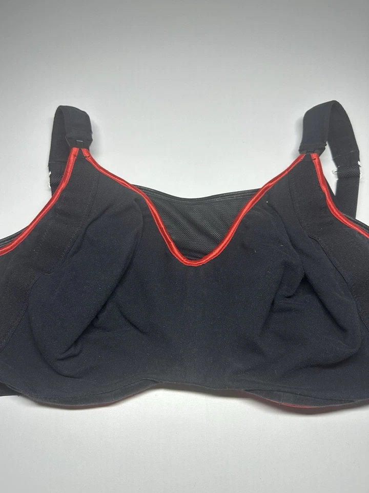 Maternity Bra CAKE LINGERIE Black Red Size 36I 36G - Image 1 of 4
