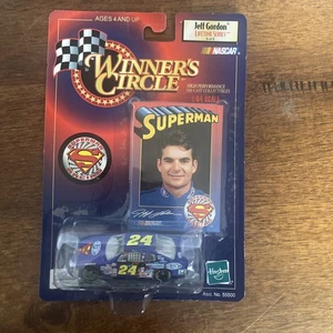 1999 Winners Circle 1/64 Lifetime Series Jeff Gordon #24 Superman Monte Carlo - Picture 1 of 2