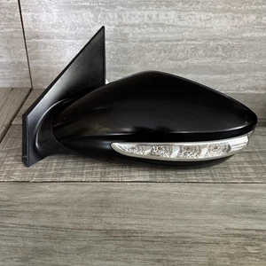 ⭐️ 2011 2012 2013 2014 HYUNDAI SONATA LEFT DRIVER SIDE Door Mirror OEM Black - Foto 1 di 12