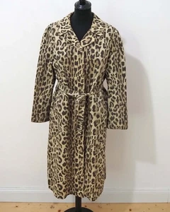 Mantel Grösse S/M Damen  Vintage Leoparden Muster P395 - Bild 1 von 4