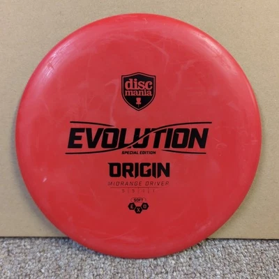 Discmania Origin Special Edition Exo Soft Mid Range Red 173g Unthrown - Image 1 of 4