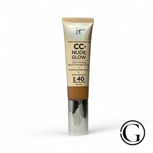 IT Cosmetics CC+ Nude Glow Skin Tint SPF 40 - 1.08 fl oz - Tan Warm - Picture 1 of 2