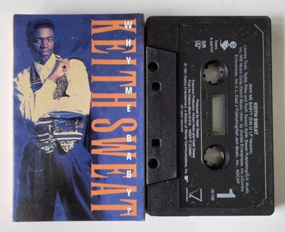 KEITH SWEAT Why Me Baby? 1992 CASSETTE SINGLE LIKE NEW Johnny Gill Guy Troop - Image 1 of 3