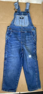 Oshkosh B'gosh Denim Overalls Size 5T *pre-owned* - Picture 1 of 5