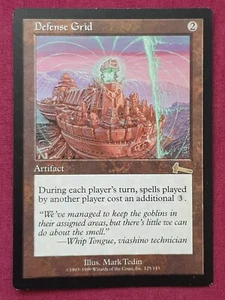 Magic The Gathering URZA'S LEGACY DEFENSE GRID artifact card MTG - Picture 1 of 2