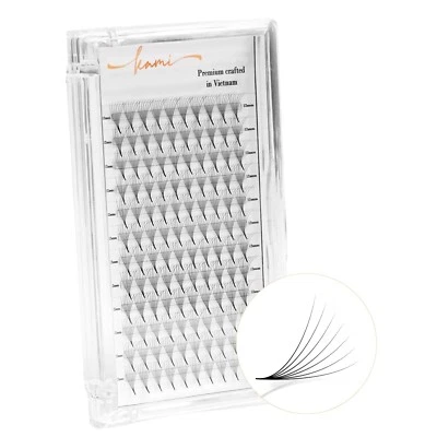 Eyelash Extensions Mixed Tray, Volume Lashes - 3D-0.07-D-MIX-9-15mm - Image 1 of 4
