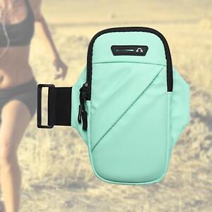 Sport Armband Bag with Strap Water Resistant Zipper Shoulder Bag for Women