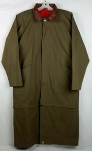 Gabardina Gilrichco vintage para hombre chaqueta de granero mediana tareas de campo plumero  - Imagen 1 de 12