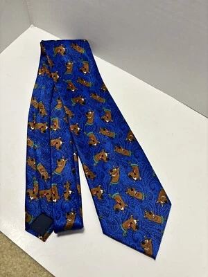Vintage Scooby Doo Men's Tie 1998 Hanna Barbara The Cartoon Network - Image 1 of 4