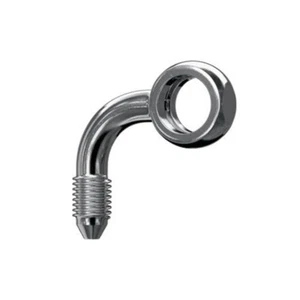 Goodridge Buildaline 90º Side Bend Banjo Adaptor 10mm Hole SBK599S-03C - Picture 1 of 1