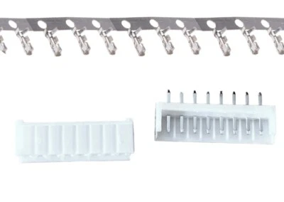 8-Pin JST EH Connector Housing Socket Plug Male Female Crimp Terminal DIY 10 Set - Image 1 of 4