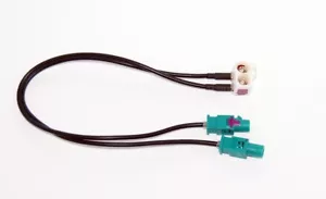 Fakra Radio Antennenadapter VW SEAT RCD RNS 510 310 MFD3 Columbus - Bild 1 von 2