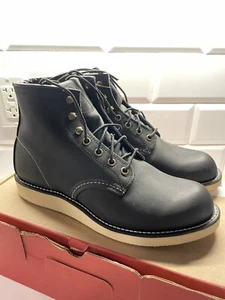 Red Wing 2951 ROVER Black Harness Cushion Crepe Sole Heritage Boots - Sz 7.5 - Picture 1 of 5