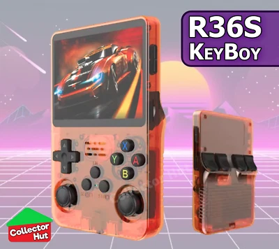 R36S Retro Handheld Game Console Video Games 64、128GB Consoles 20000+Games - Image 1 of 4