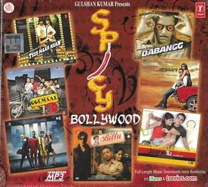 V/A Spicy Bollywood MP3 CD India 2010 Hindu KAMINEY Raavan BAABUL ⭐NEW/SEALED⭐ - Picture 1 of 2
